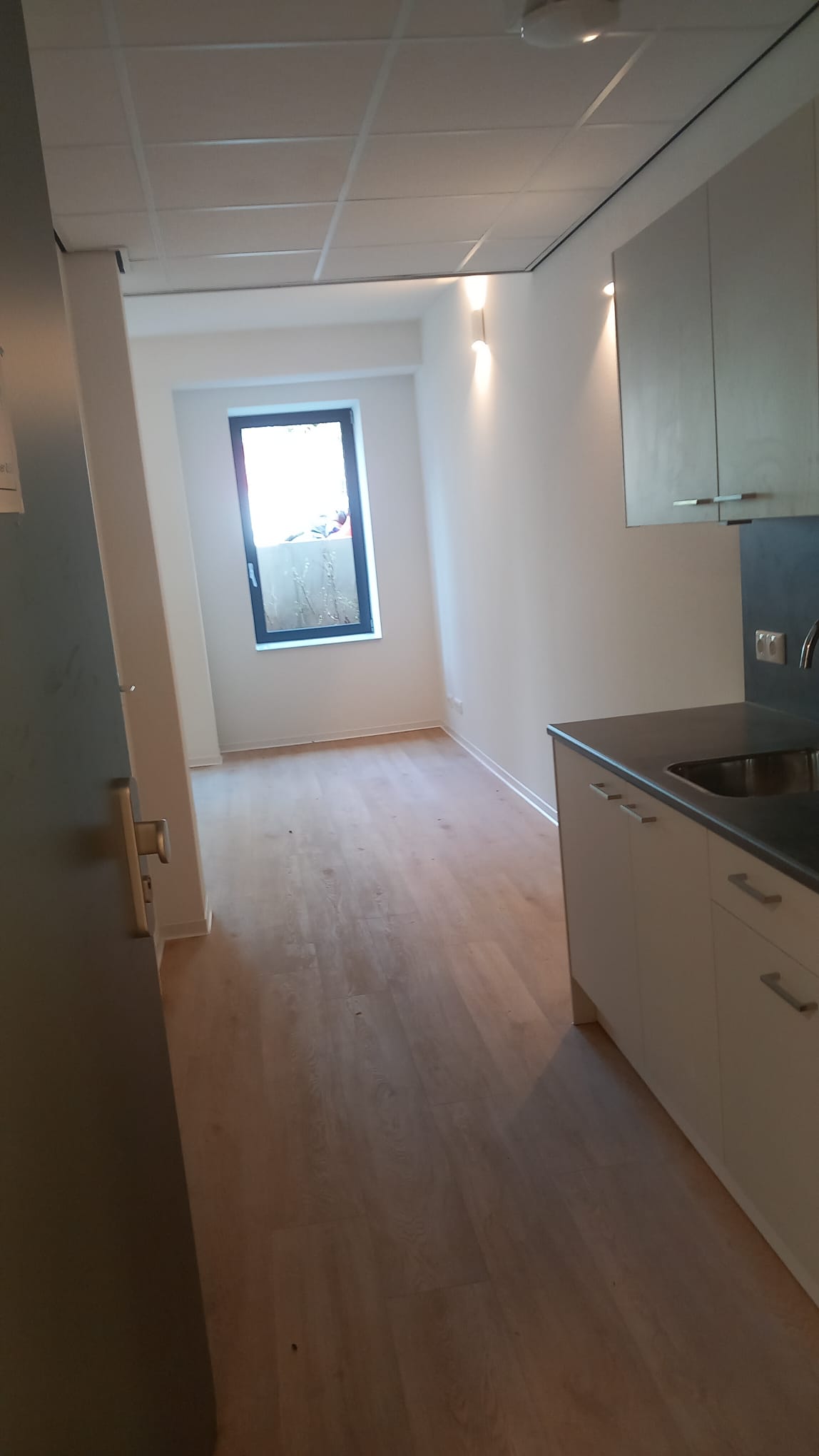 Verfroller en verfemmer tijdens schilderwerk